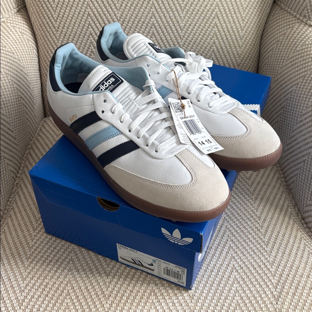 adidas Men's Samba Spikeless Golf Shoes // NWT